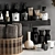 Modern Bathroom Accessories Set 3D model small image 5