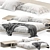 Scandinavian Modern Bed 3D Model 3D model small image 1