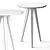 Arang Teak Side Table: Pristine Design 3D model small image 2