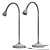 IKEA NAVLINGE LED Task Lamp 3D model small image 2