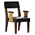 Modern Luxury Vespertine Chair 3D model small image 1