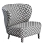 Gösta Jonsson Swedish Lounge Chair 3D model small image 2