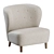 Gösta Jonsson Swedish Lounge Chair 3D model small image 4