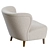 Gösta Jonsson Swedish Lounge Chair 3D model small image 6