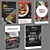 Kitchen Book Collection Bundle 3D model small image 5