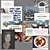 Kitchen Book Collection Bundle 3D model small image 6