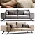  ANISTON Sofa - Modern Design 3D model small image 1