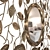 Vintage Brass Twig Mirror 3D model small image 4