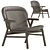 Elegant Bonaldo Morgana Armchair 3D model small image 1