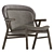 Elegant Bonaldo Morgana Armchair 3D model small image 2