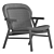 Elegant Bonaldo Morgana Armchair 3D model small image 4