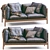 Modern Arbour Leather Sofa 3D Model 3D model small image 7