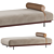 Luxury Italian Arlott High Sofa 3D model small image 1
