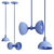 Modern Trapeze Pendant Lights 3D model small image 2