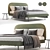 Ikea WADHEIM Bed 3D Model 3D model small image 2