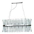 Chrome Chandelier Nembus Rini 3D model small image 1