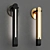 Bronze Torpedo Sconce 19"H 3D model small image 2