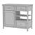 Vintage Scandinavian Buffet Gabin Furniture 3D model small image 5
