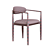 Stylish Jagger Dining Armchair 3D model small image 6