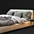 Modern Flou MyPlace Bed 3D model small image 3