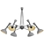 Modern Helsinki Suspension Lamp MIDI 3D model small image 2