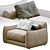 James Contemporary Sofa Model 2013 3D model small image 4