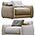 James Contemporary Sofa Model 2013 3D model small image 6