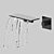 Modern Wall-Mount Faucet 3D model small image 4