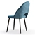 Hoff Soho Dining Chair, 2 Colors 3D model small image 4