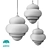 Palma Pendant Light Fixture 0507PLB 3D model small image 2