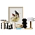  Modern Decor Set 11-Piece 3D model small image 11
