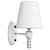 Modern Linear Wall Light Fixture 3D model small image 2