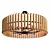 Black Champagne Ceiling Chandelier 3D model small image 1