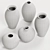 Elegant Ophelia Vases (2k Textures) 3D model small image 2