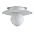 Modern Nodes Flush Mount Light 3D model small image 2
