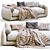 Slender Modern James Sofa Model 3D model small image 1