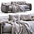 Slender Modern James Sofa Model 3D model small image 3