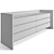 Luxury Visionnaire Danny Chest Drawers 3D model small image 6