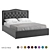 Vary Bed K01 Y Mattress 3D model small image 1