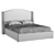 Vary Bed Collection Microweave Platform 3D model small image 4