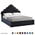 Elegant Vary Bed Collection Piece 3D model small image 1