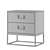 Modern Black Side Table 3D model small image 3