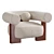 Modern Cassete Armchair 3D Model 3D model small image 1