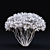 White Multi-Stem Cornus Alba 3D model small image 6