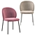 Modern Boconcept Princeton Dining Chair 3D model small image 5