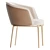 Sleek Modern Dining Chair Set 3D model small image 2