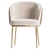 Sleek Modern Dining Chair Set 3D model small image 5