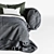  Contemporary Minimalist Bed Frame 3D model small image 4