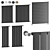 Italian Designer Sand Collection Radiators 3D model small image 1