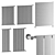 Italian Designer Sand Collection Radiators 3D model small image 2